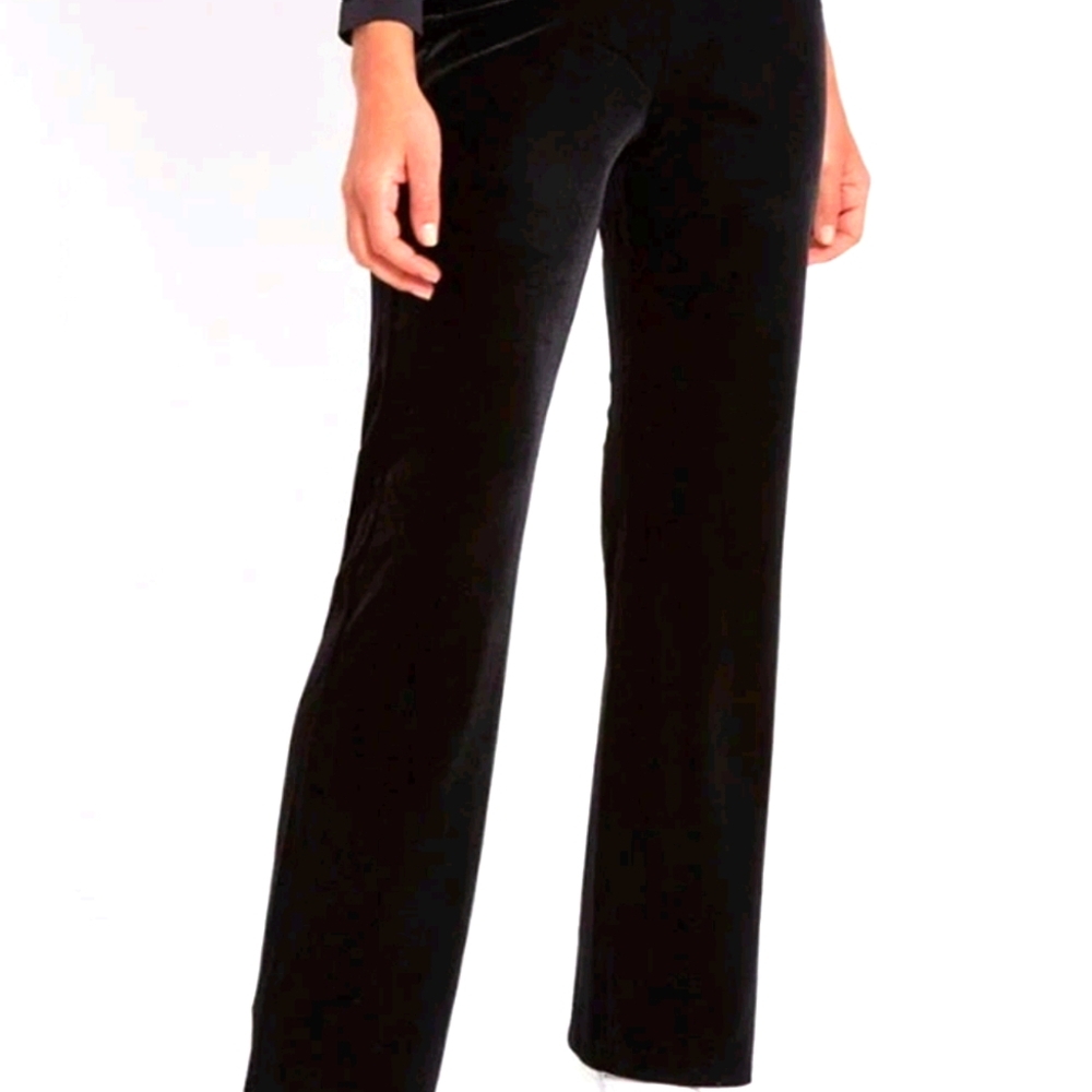 Re-named Brand Black Velvet Trouser